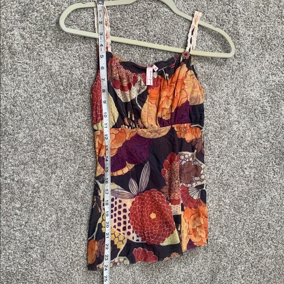 Y2K Sweet Pea Boho Floral Print Tank Top - Picture 7 of 8
